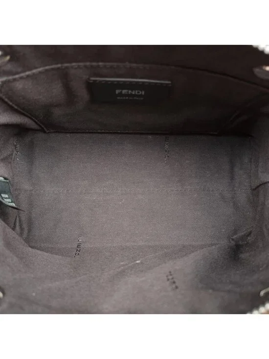 Fendi Visible Green Leather Messenger Bag - Picture 9 of 16